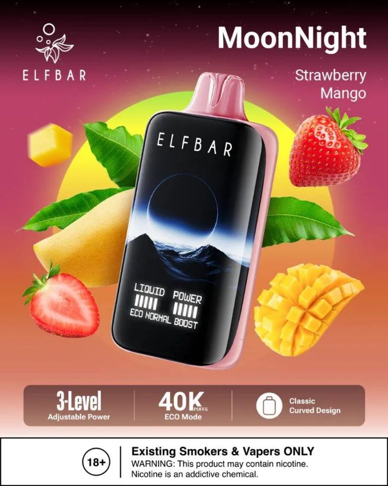Elfbar Moonlight 40000 Puffs Disposable Vape In Dubai UAE