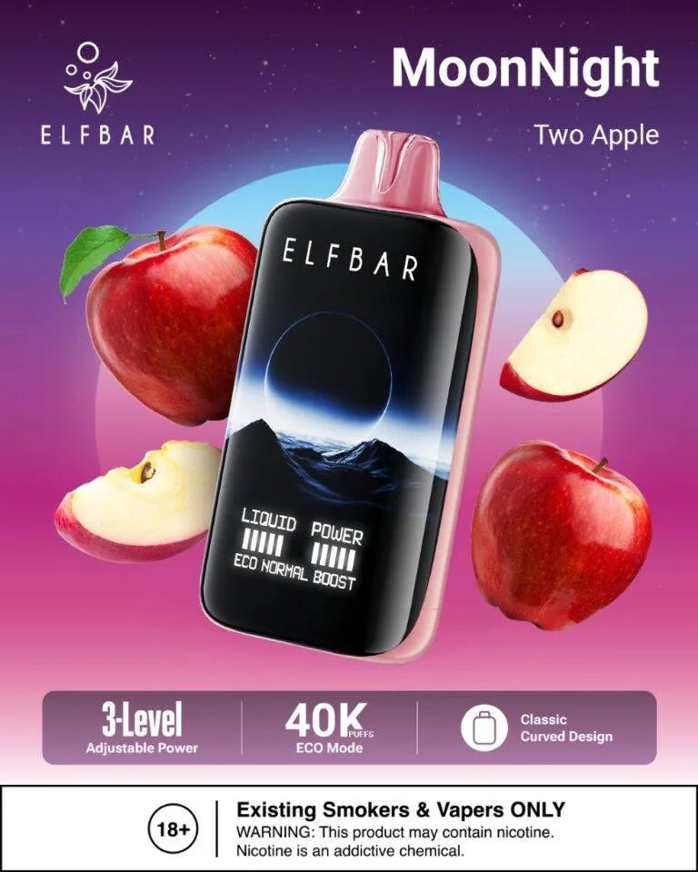 Elfbar Moonlight 40000 Puffs Disposable Vape In Dubai UAE