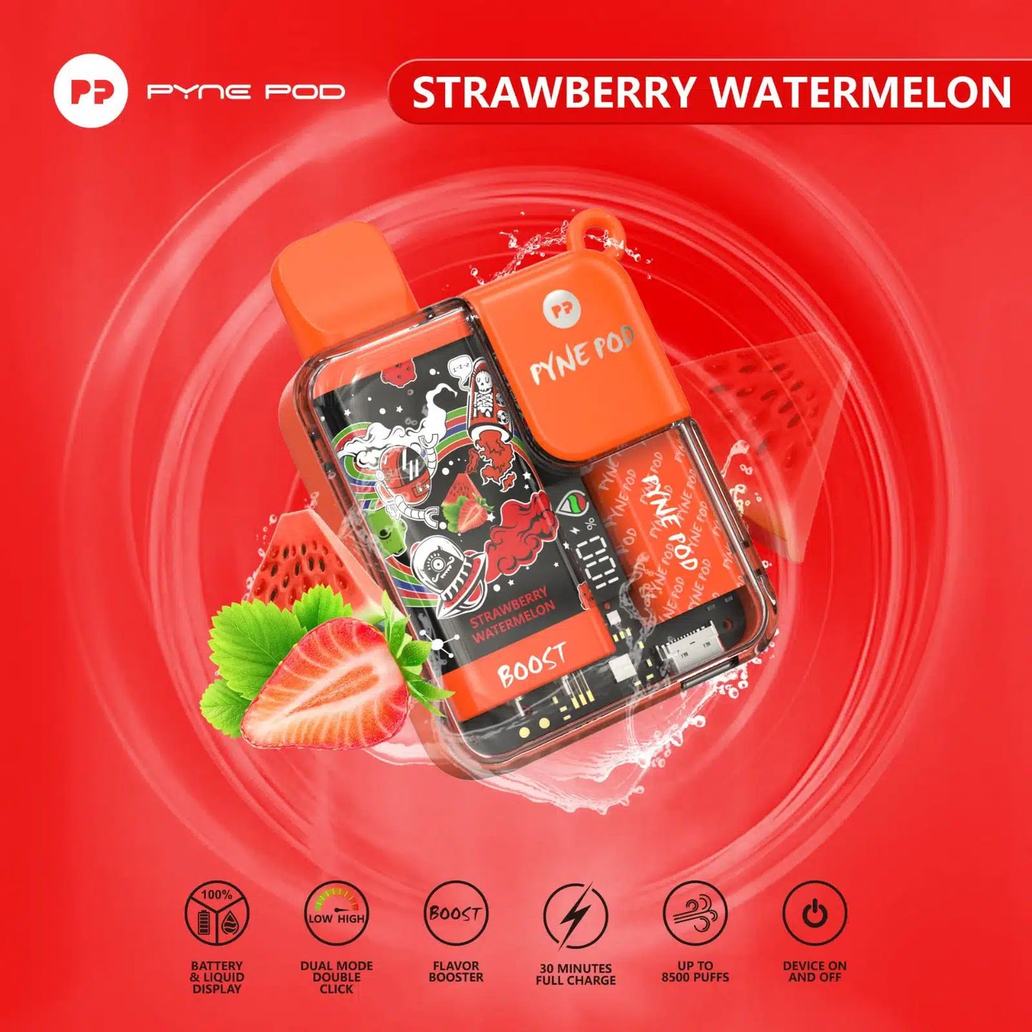 Pyne Pod 8500 Disposable Vape In Dubai UAE