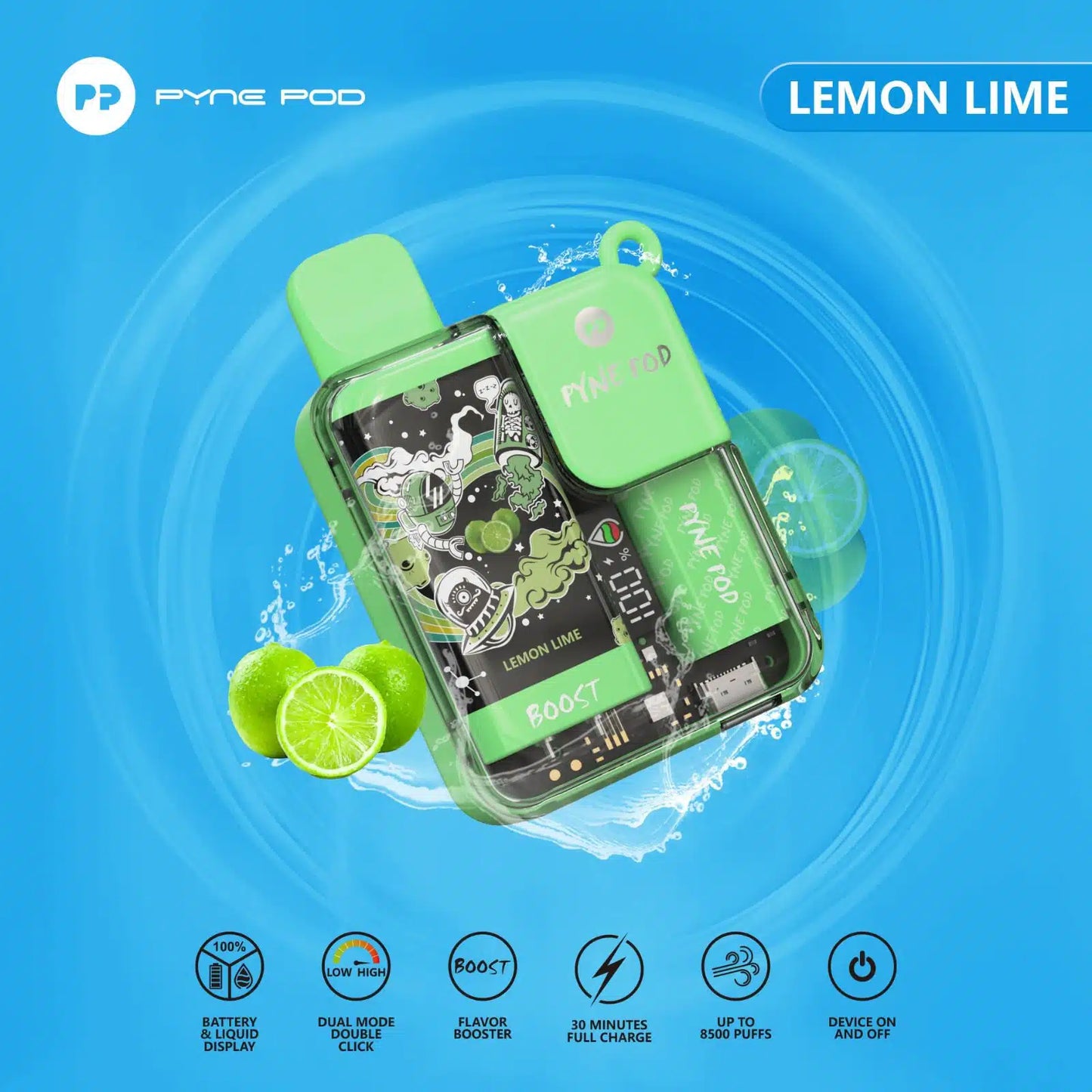 Pyne Pod 8500 Disposable Vape In Dubai UAE