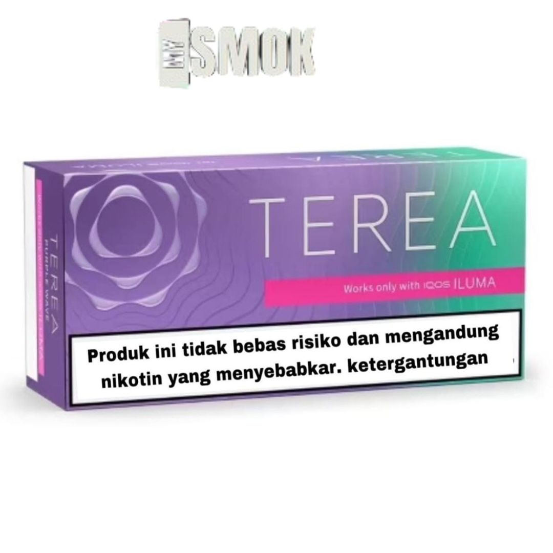 IQOS Heets Terea Purple Wave From Indonesia in Dubai UAE