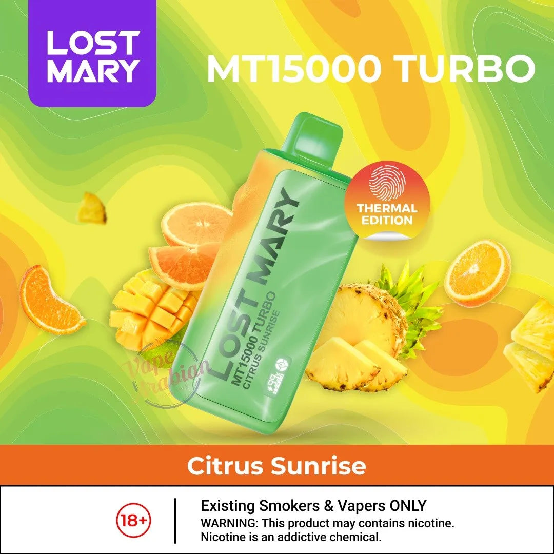 LOST MARY 15000 Puffs Turbo Disposable Vape