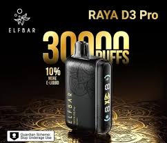 ELFBAR RAYA D3 PRO 30000 Puffs Disposable Vape in Dubai UAE