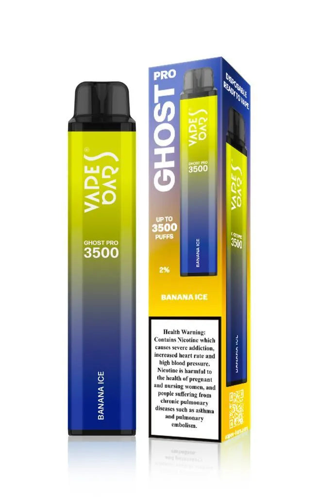 Vapes Bars Ghost Pro 3500 Puff Disposable