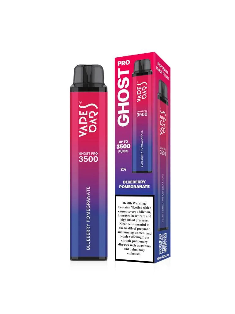 Vapes Bars Ghost Pro 3500 Puff Disposable