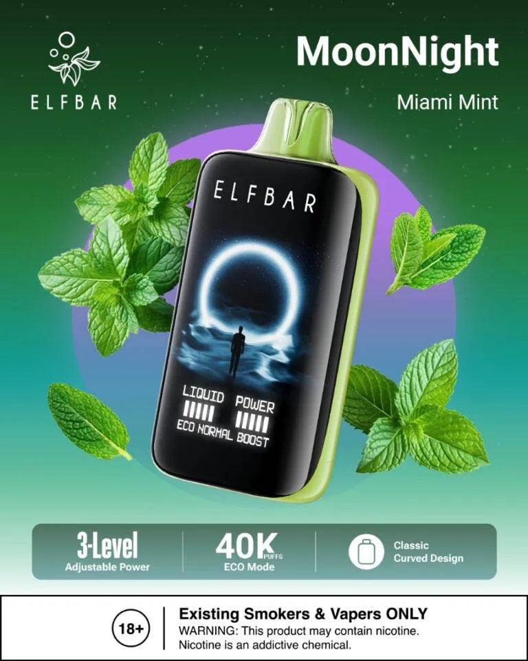 Elfbar Moonlight 40000 Puffs Disposable Vape In Dubai UAE