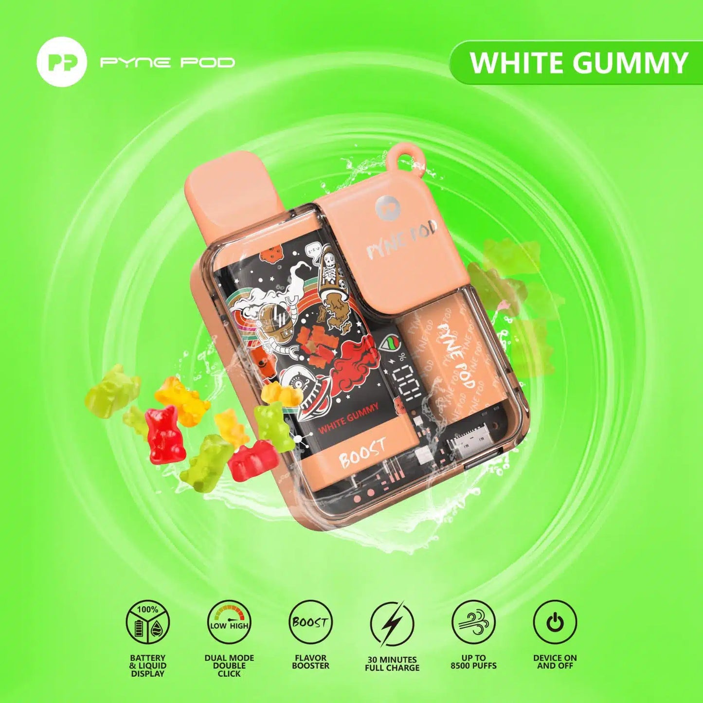 Pyne Pod 8500 Disposable Vape In Dubai UAE
