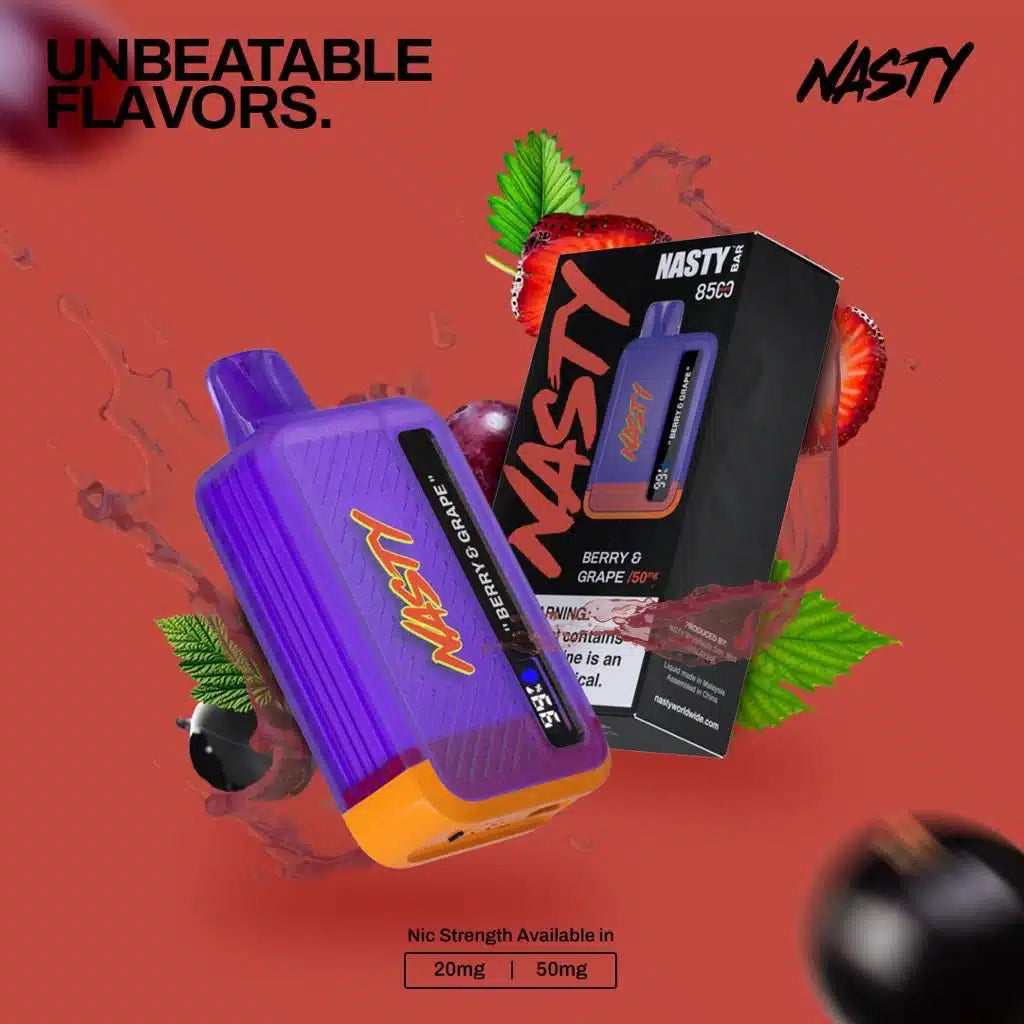 Best Nasty Bar 8500 Puffs Disposable Vape in UAE
