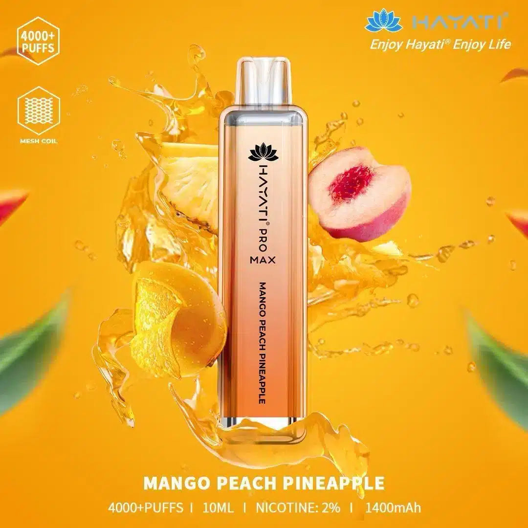 Hayati Pro Max 4000 Puff Disposable Vape