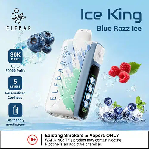 ELF BAR Ice King 30000 Puffs Disposable Vape 50mg