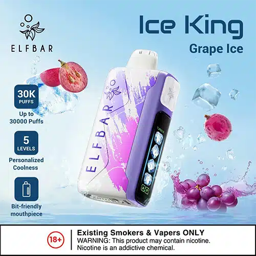 ELF BAR Ice King 30000 Puffs Disposable Vape 50mg
