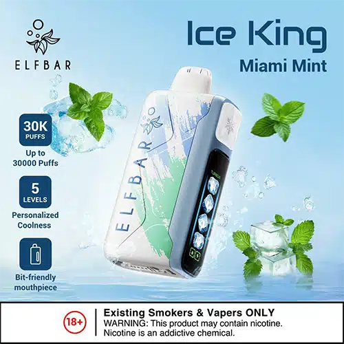 ELF BAR Ice King 30000 Puffs Disposable Vape 50mg
