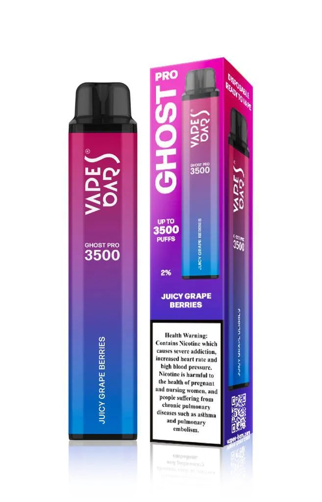Vapes Bars Ghost Pro 3500 Puff Disposable
