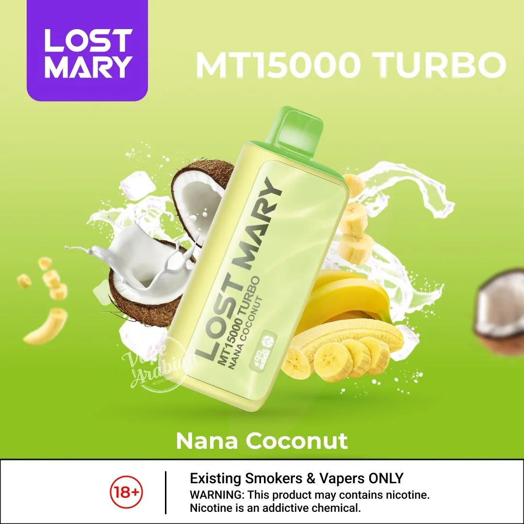 LOST MARY 15000 Puffs Turbo  Disposable Vape
