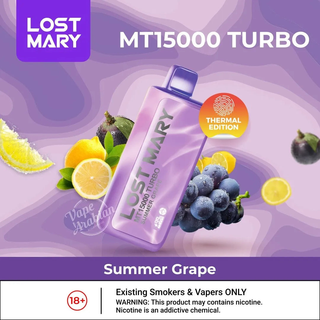 LOST MARY 15000 Puffs Turbo  Disposable Vape