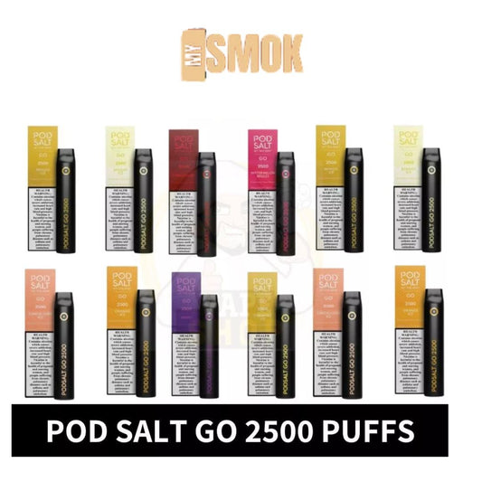 Pod Salt Go Disposable Vape 2500 Puffs