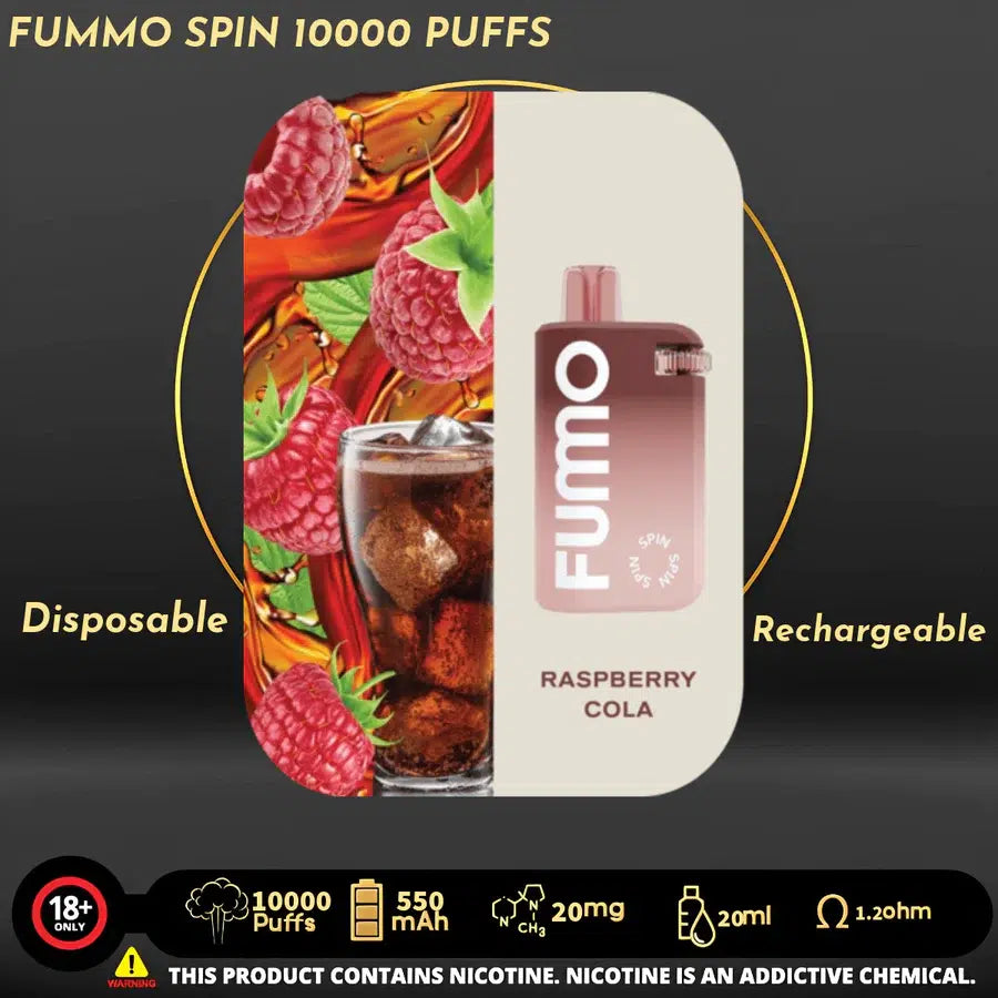 Fummo Spin 10000 Puffs Disposable Vape