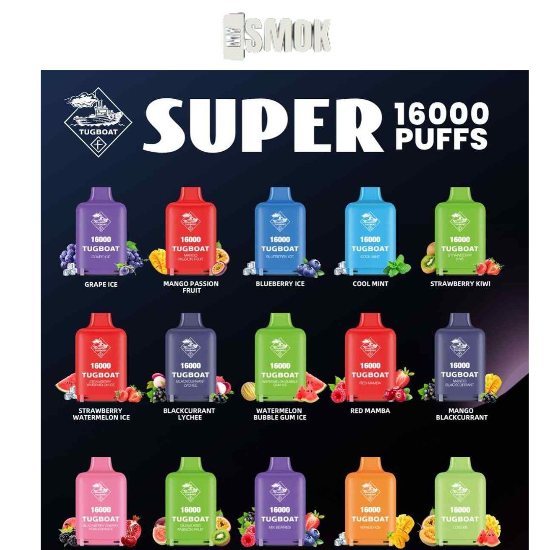 Tugboat Super Kit 16000 Puffs Disposable Vape in Dubai UAE