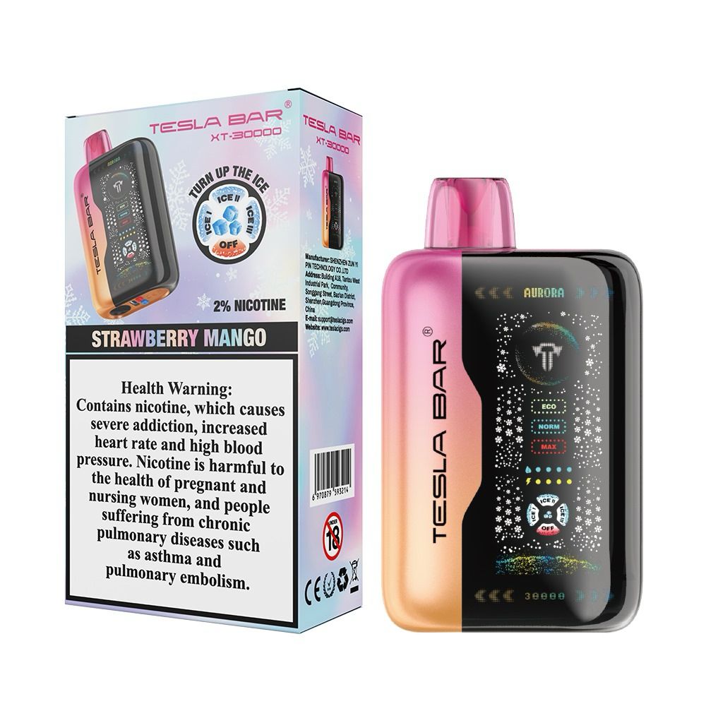 Tesla Bar XT 30000 Puff Disposable Vape In Dubai UAE