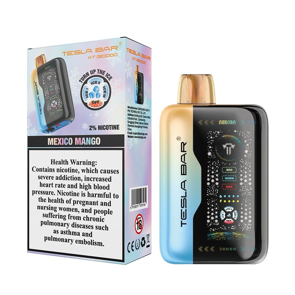 Tesla Bar XT 30000 Puff Disposable Vape In Dubai UAE