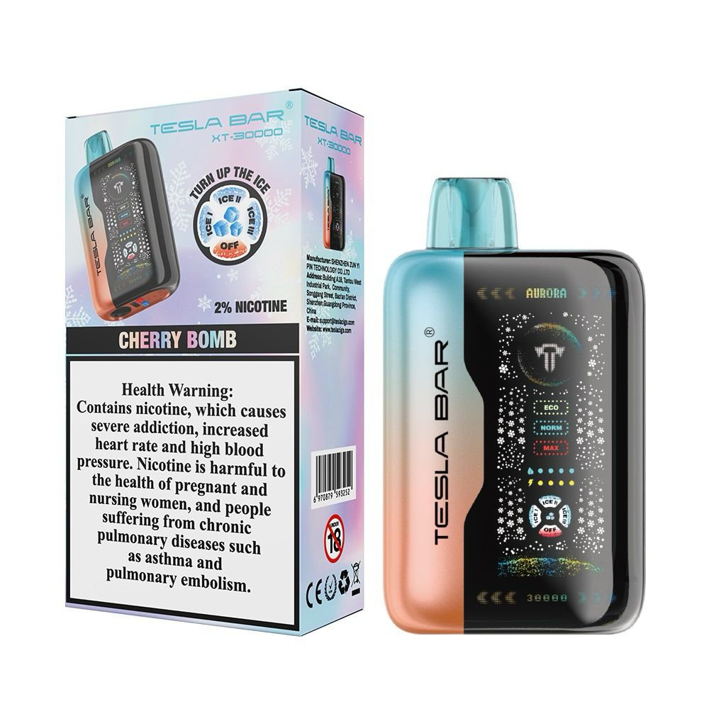 Tesla Bar XT 30000 Puff Disposable Vape In Dubai UAE