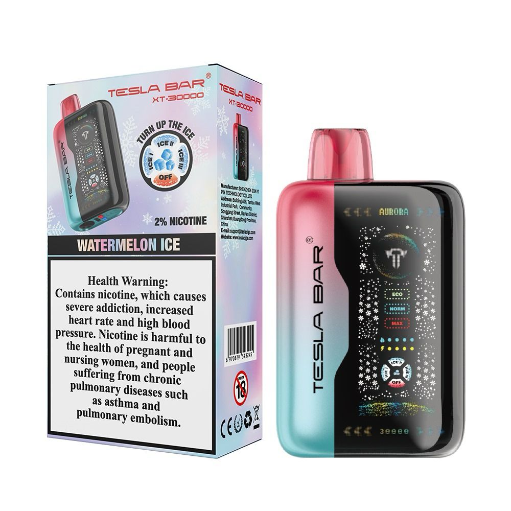 Tesla Bar XT 30000 Puff Disposable Vape In Dubai UAE