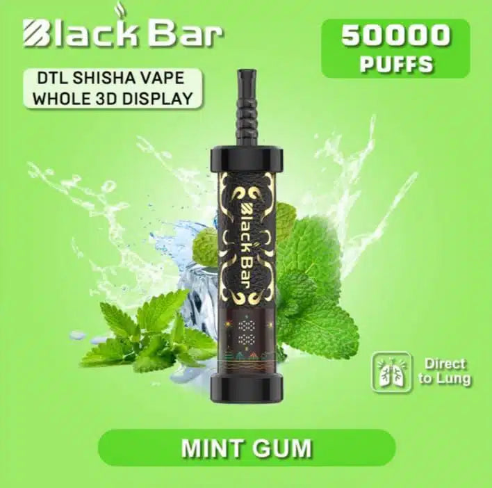 BLACK BAR 50000 Puffs Disposable Vape in Dubai UAE