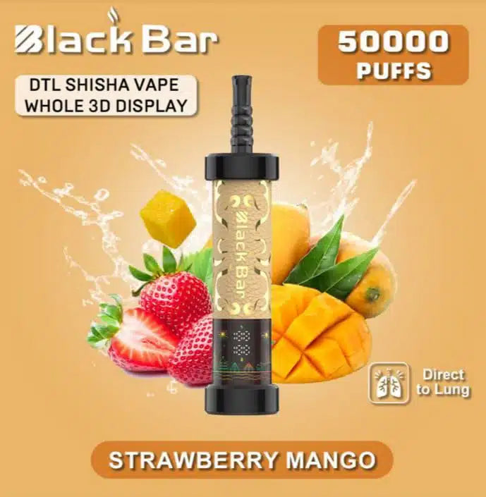 BLACK BAR 50000 Puffs Disposable Vape in Dubai UAE