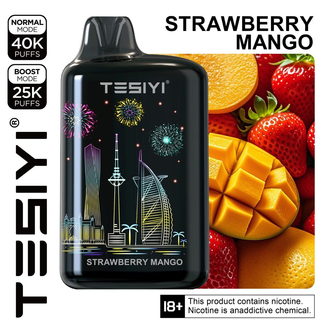 TESIYI Ultra Shisha Max 40000 Puffs Disposable Vape In UAE