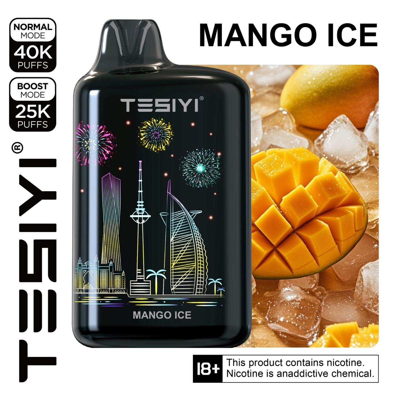 TESIYI Ultra Shisha Max 40000 Puffs Disposable Vape In UAE