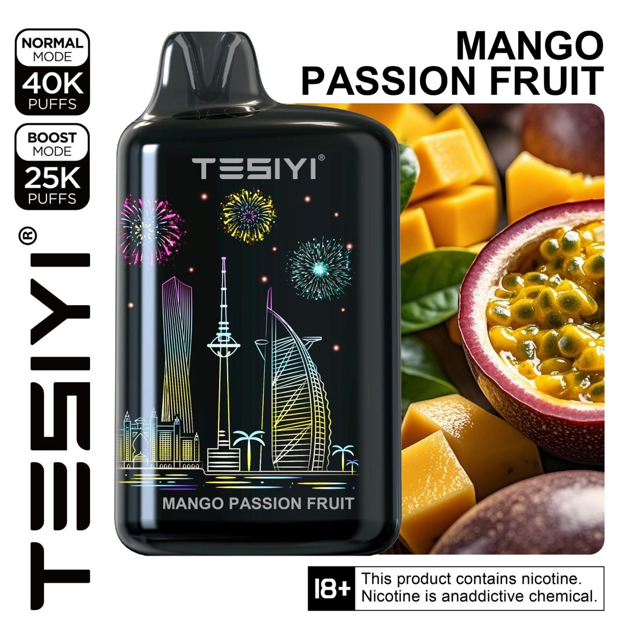 TESIYI Ultra Shisha Max 40000 Puffs Disposable Vape In UAE