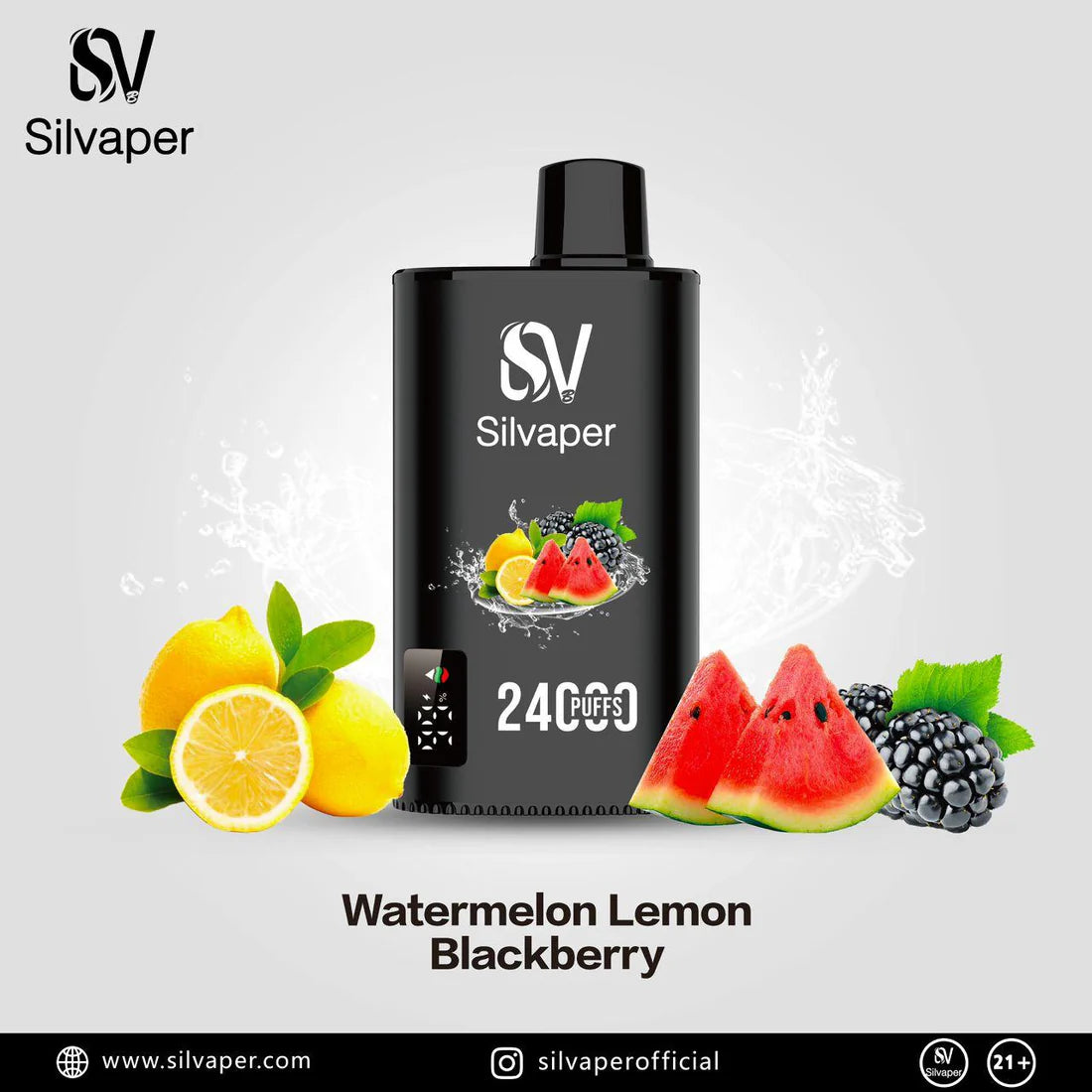 Silvaper 24000 Puffs Disposable Vape