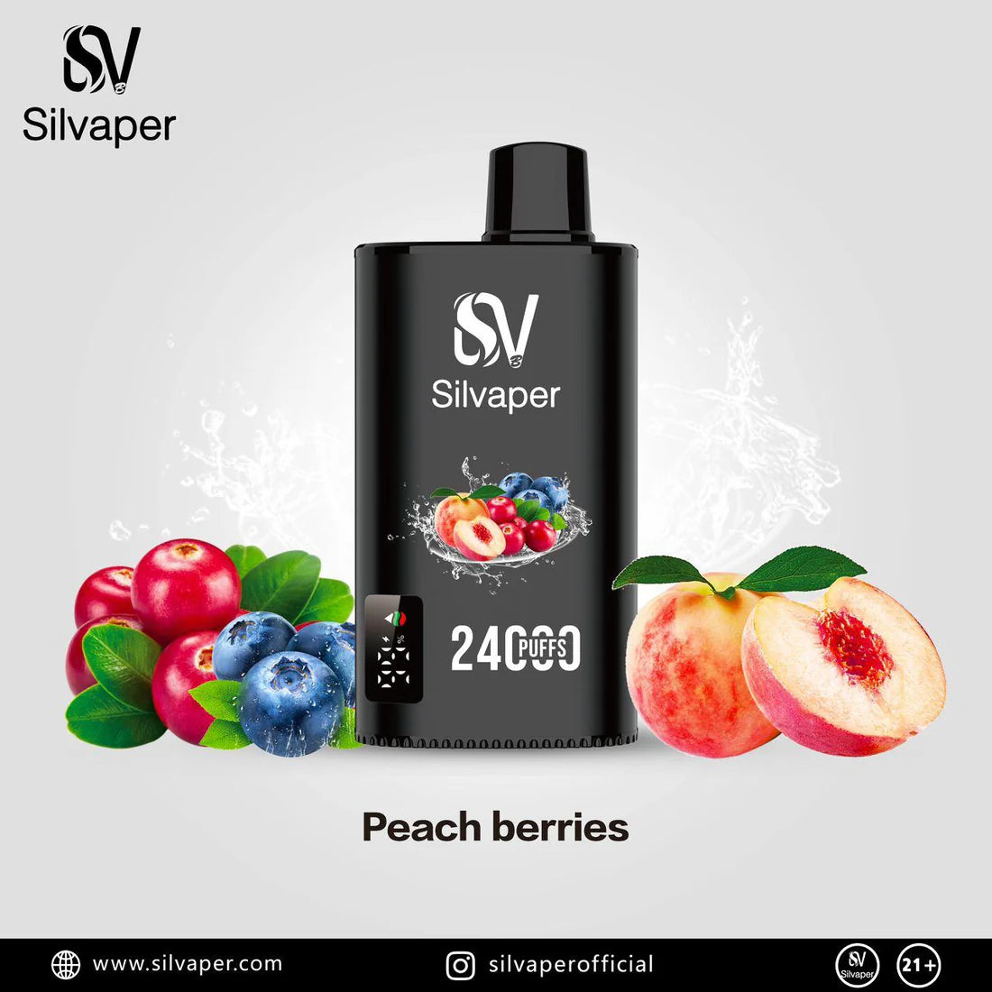 Silvaper 24000 Puffs Disposable Vape
